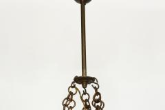 Murano lantern in pulegoso glass Italy circa 1950s - 4328723