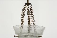 Murano lantern in pulegoso glass Italy circa 1950s - 4328729