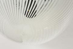 Murano reticello glass ceiling light Italy circa 1960s - 3776081