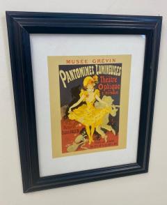 Muse Grevin Pantomimes Lumineuses Original Poster by Jules Cheret - 3307398