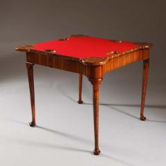 Museum Grade George I Cocus Wood Card Table Circa 1725 England - 3541467