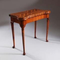 Museum Grade George I Cocus Wood Card Table Circa 1725 England - 3541477