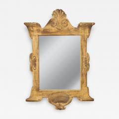 Mustard Gold Painted Trompe L oeil Mirror - 1618338