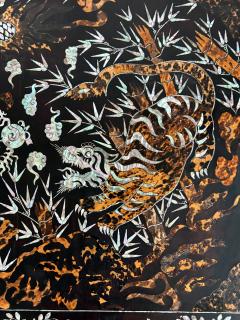 Musuem Quality Antique Korean Table with superb Inlay Joseon Dynasty - 4289312