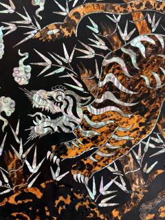 Musuem Quality Antique Korean Table with superb Inlay Joseon Dynasty - 4289314