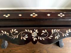 Musuem Quality Antique Korean Table with superb Inlay Joseon Dynasty - 4289317