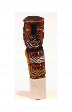 Myra Ann Tipiloura Australian Aboriginal Ironwood Bima Figure Carving Tiwi Island - 91540