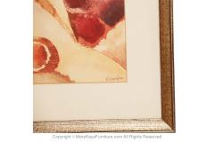 Myra Sides Copus Myra Sides Copus Original Watercolor Painting Portrait of a Girl - 2987005