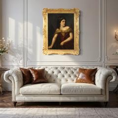 Mythological painting signed J Hickel and dated 1770 Medea - 4321006