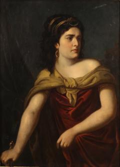 Mythological painting signed J Hickel and dated 1770 Medea - 4321019