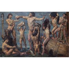 Mythological scene Aksel Jorgensen 1883 1957 - 4427421