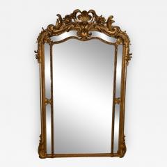 NAPOLEAN III PARACLOSE GILT MIRROR - 1275437