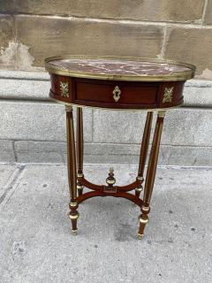 NAPOLEON III LOUIS XVI STYLE MAHOGANY SIDE TABLE - 3434905