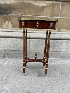 NAPOLEON III LOUIS XVI STYLE MAHOGANY SIDE TABLE - 3434906