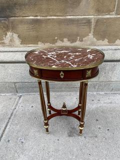 NAPOLEON III LOUIS XVI STYLE MAHOGANY SIDE TABLE - 3434908