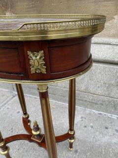 NAPOLEON III LOUIS XVI STYLE MAHOGANY SIDE TABLE - 3434962