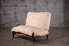 NAPOLEON III UPHOLSTERED SETTEE - 1016581