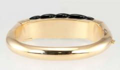 NARDI GOLD BANGLE W ONYX DIAMONDS - 2783506