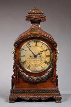 NATHAN ADAMS SHERATON SHELF CLOCK WITH WORKS BY NATHAN ADAMS - 3013835