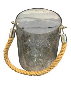 NAUTICAL STYLE GLASS ROPE ICE BUCKETS WINE COOLERS - 4605181