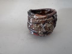 NEZUMI SHINO URUSHI CHAWAN CEREMONIAL TEA BOWL by Kodai Ujiie - 4795002