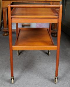 NICE MODERNIST SCANDINAVIAN TEAK BAR CART - 2340567