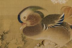 Nagasaki School Pair of Mandarin Ducks ca 1800 - 2595257