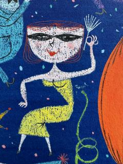 Naiad and Walter Einsel 1950s Martini Cocktail Party Art Kitschy Music Drinking Dancing - 4442169