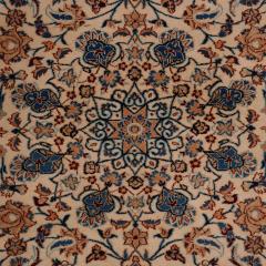 Nain wool rug with floral design - 3392449