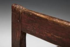 Naive Folk Art Bench France 19th Century - 3427221