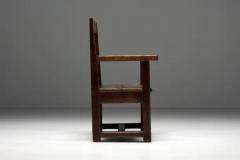 Naive Folk Art Bench France 19th Century - 3427302