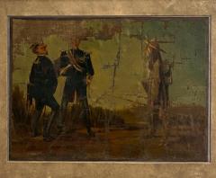 Naive Oil Painting of Don Quixote - 1449295