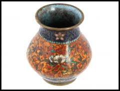 Namikawa Yasuyuki Antique Early Meiji Japanese Cloisonne Vase in the Style of Namikawa - 3903438