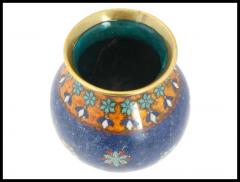 Namikawa Yasuyuki Antique Early Meiji Japanese Cloisonne Vase in the Style of Namikawa - 3903448