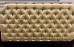 Nancy Corzine Nancy Corzine Carved Walnut Silk Tufted Designer King Size Four Poster Bed - 1608719