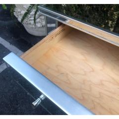 Nancy Corzine Nancy Corzine Collette Mirrored Nightstand Commode Chest - 1767805