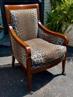 Nancy Corzine Nancy Corzine Designer Club Chair W Cheetah Fabric - 2048861