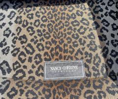 Nancy Corzine Nancy Corzine Designer Club Chair W Cheetah Fabric - 2048879