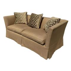 Nancy Corzine Nancy Corzine Loveseat Sofa W Custom Pillows - 4089299