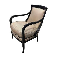Nancy Corzine Nancy Corzine Napoleon Lounge Chair W Silk Down Cushion 1 of 2 - 4306763