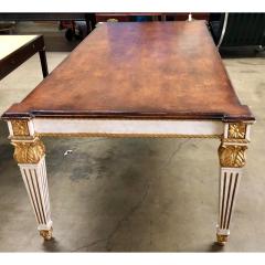 Nancy Corzine Nancy Corzine Neoclassical Designer Giltwood Dining Table - 1622075