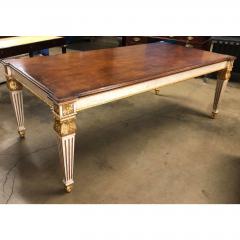 Nancy Corzine Nancy Corzine Neoclassical Designer Giltwood Dining Table - 1622077
