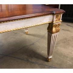 Nancy Corzine Nancy Corzine Neoclassical Designer Giltwood Dining Table - 1622078