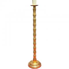 Nancy Corzine Regency Style Tall Giltwood Candlestick Lamp - 4175448