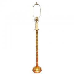 Nancy Corzine Regency Style Tall Giltwood Candlestick Lamp - 4175449