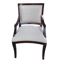 Nancy Corzine Set of 8 Nancy Corzine Art Deco Style Mahogany Dining Chairs - 4290187