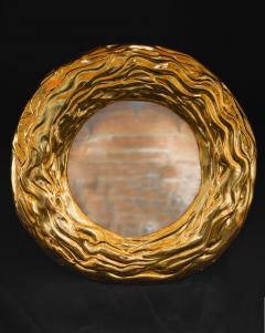 Nancy Lorenz Red Gold Mirror - 1642334