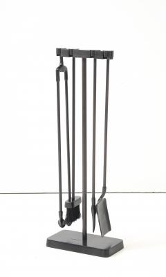 Nancy Ruben Modernist Bronze Fire Tools Nancy Ruben - 4418437