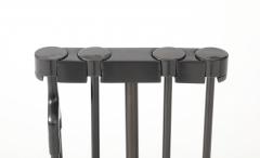 Nancy Ruben Modernist Bronze Fire Tools Nancy Ruben - 4418438