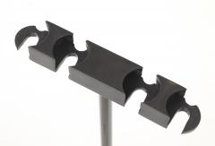 Nancy Ruben Modernist Bronze Fire Tools Nancy Ruben - 4418442